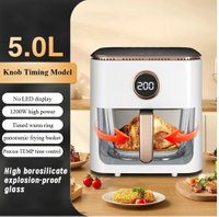 5L Air Fryer Without Oil Home Appliance for Fried Chicken Baked Fish