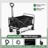 Outdoor Camping Folding Campervan Trolley Stall Wholesale Small Handcart Extended Type