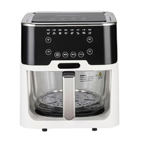 Smart Air Fryer 5L Large Capacity Visual Multi-Function with Roast Fish and Chicken