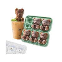 Wholesale Ice Cream Baking Silicone Molds for Freezing Whiskey Chicken Ice Tray