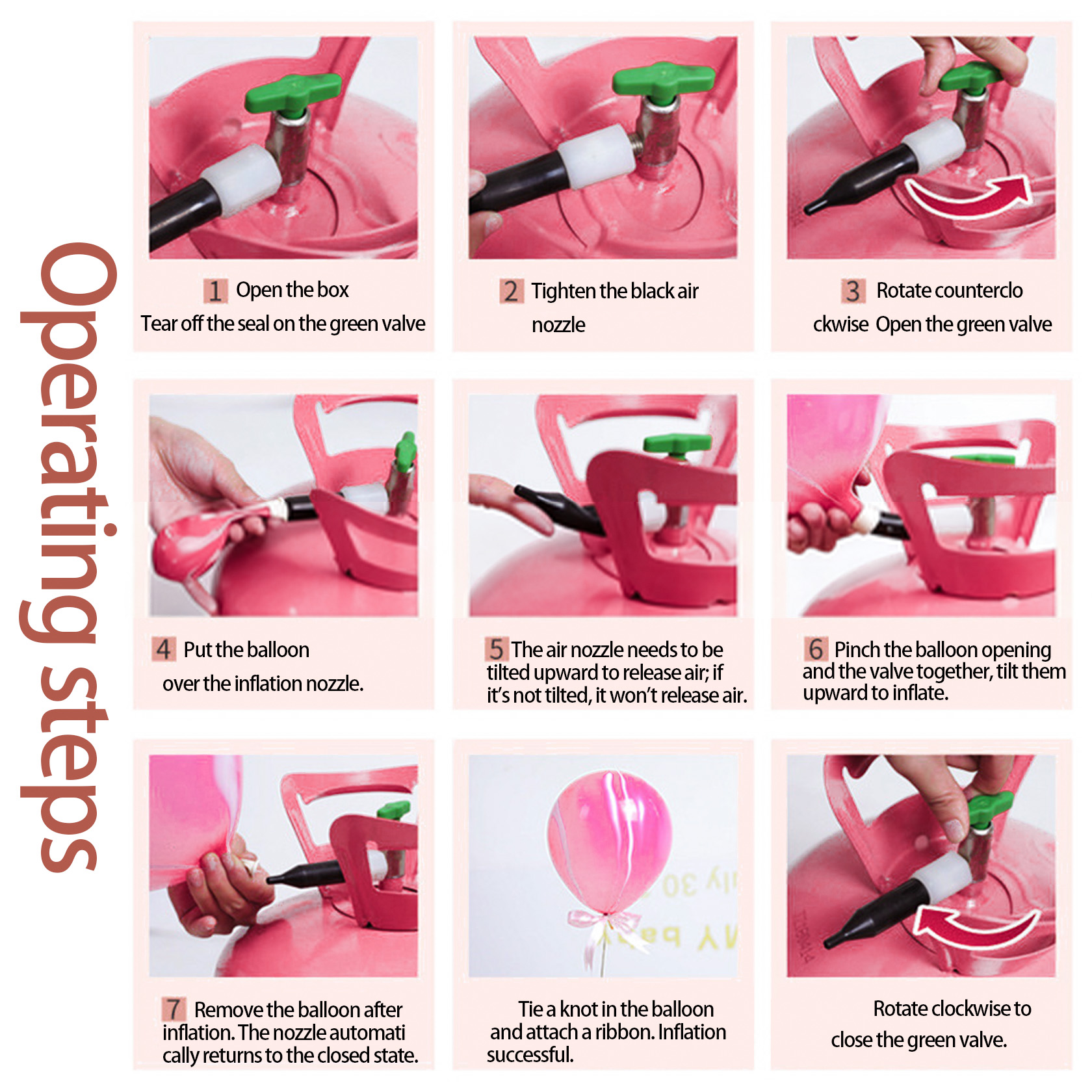 13L Helium Gas Cylinders for Balloons And Events