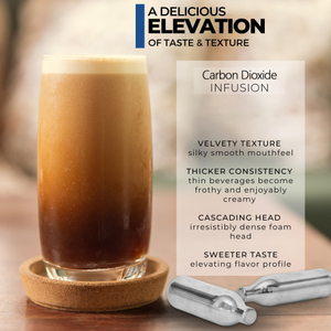 8.5g High-Pressure CO₂ Cartridge — Perfect for Coffee Extraction & Brewing