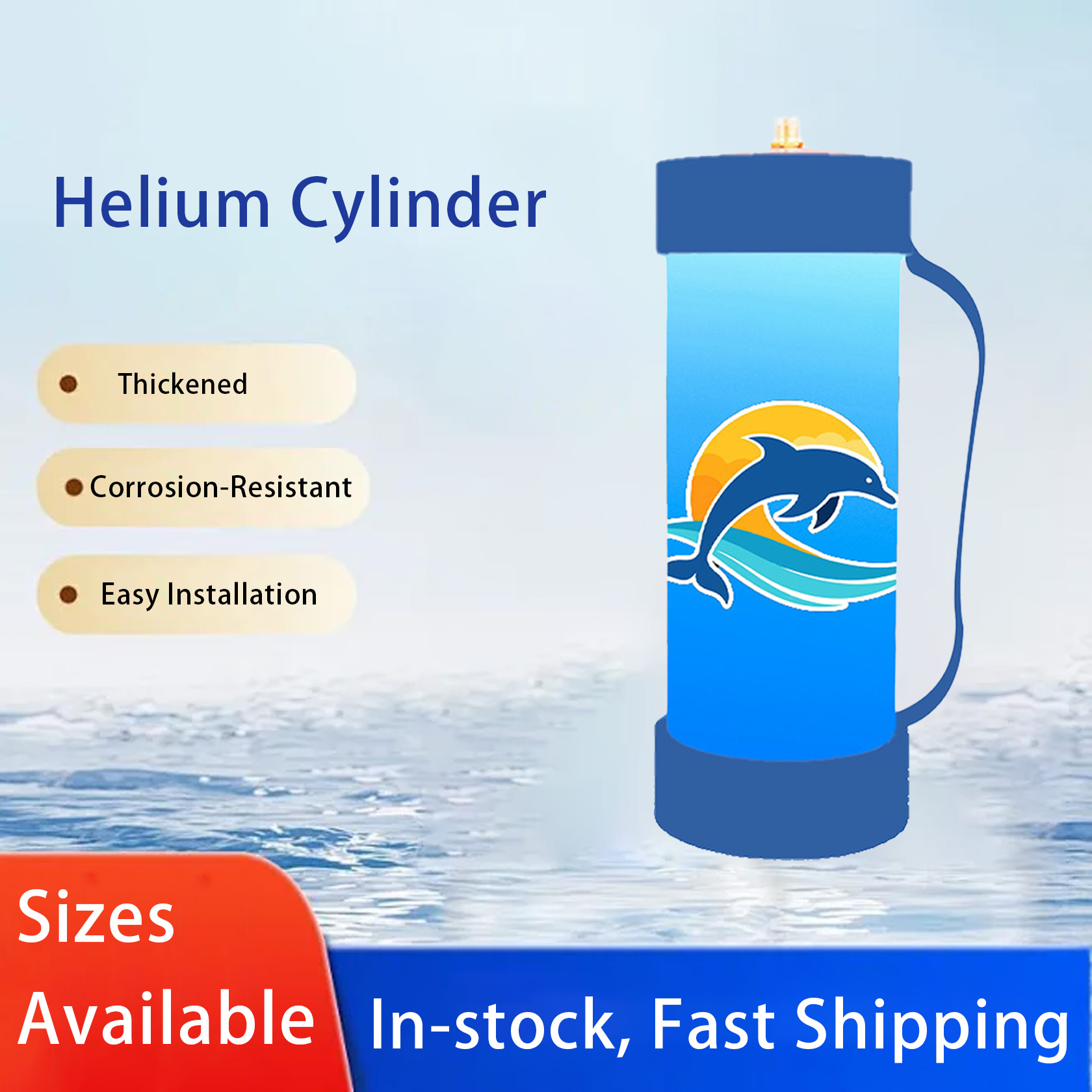 3.3L Helium Tank Portable Balloon Tank for Wedding Parties