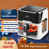 Smart Air Fryer 5L Large Capacity Visual Multi-Function with Roast Fish and Chicken