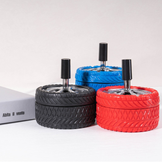 Practical And Stylish Push-on Tire Ashtray for Smoking