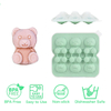 Wholesale Ice Cream Baking Silicone Molds for Freezing Whiskey Chicken Ice Tray