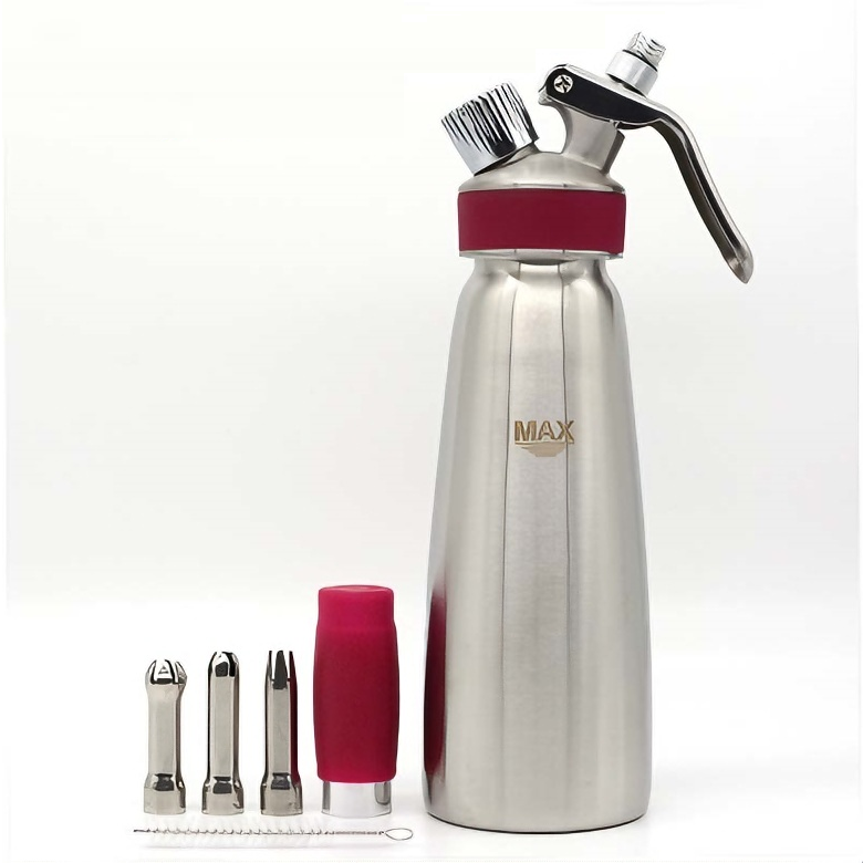 1000ml Cream Whipper Body Head Holder Parts Inside of Head Are Alu