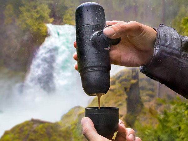Small Portable Coffee Machine for Outdoor Camping