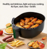 4L Intelligent Large Capacity Air Fryer for Oil-Free Salt Barbecue