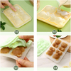 Wholesale Ice Cream Baking Silicone Molds for Freezing Whiskey Chicken Ice Tray